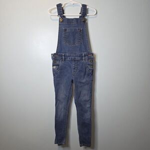 Mini‎ Boden Johnnie B girls denim overalls size 5-6